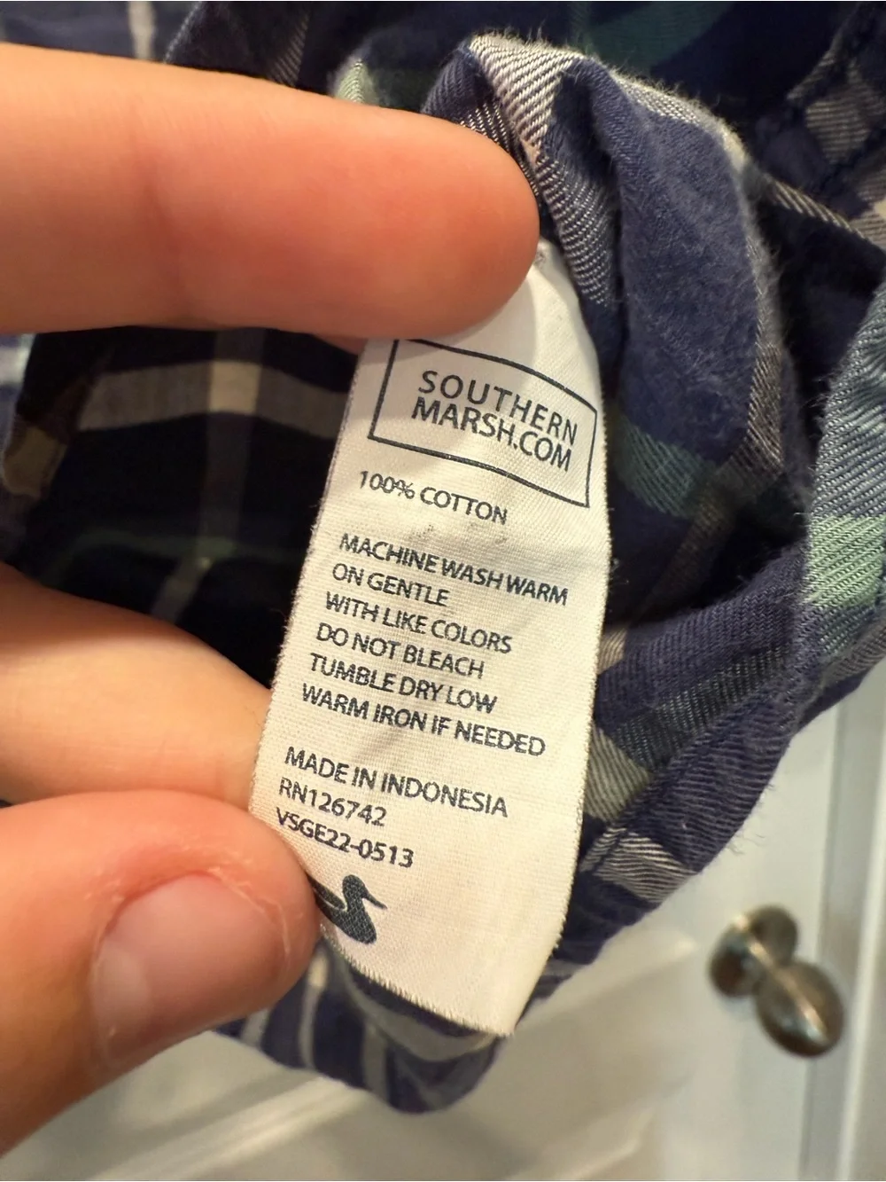 Southern Marsh Plaid Button-Down Shirt